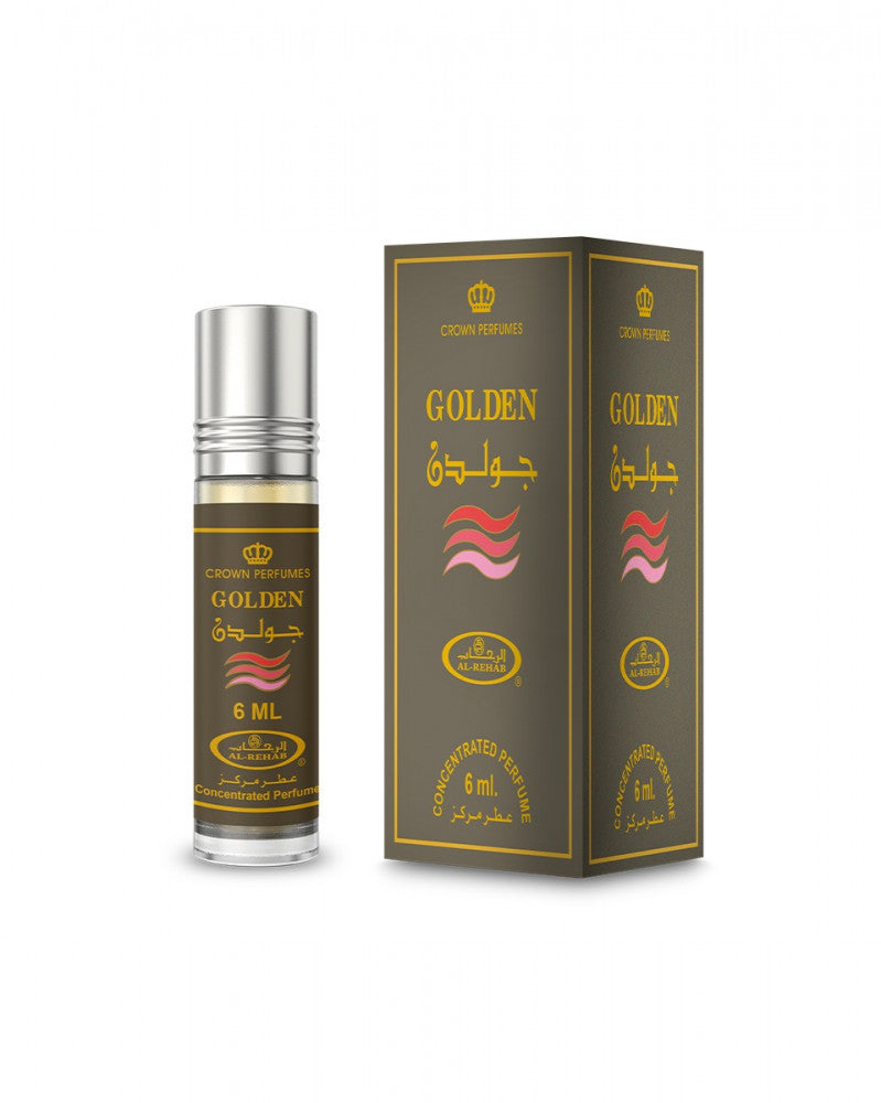 Golden 6ml Perfume Oil