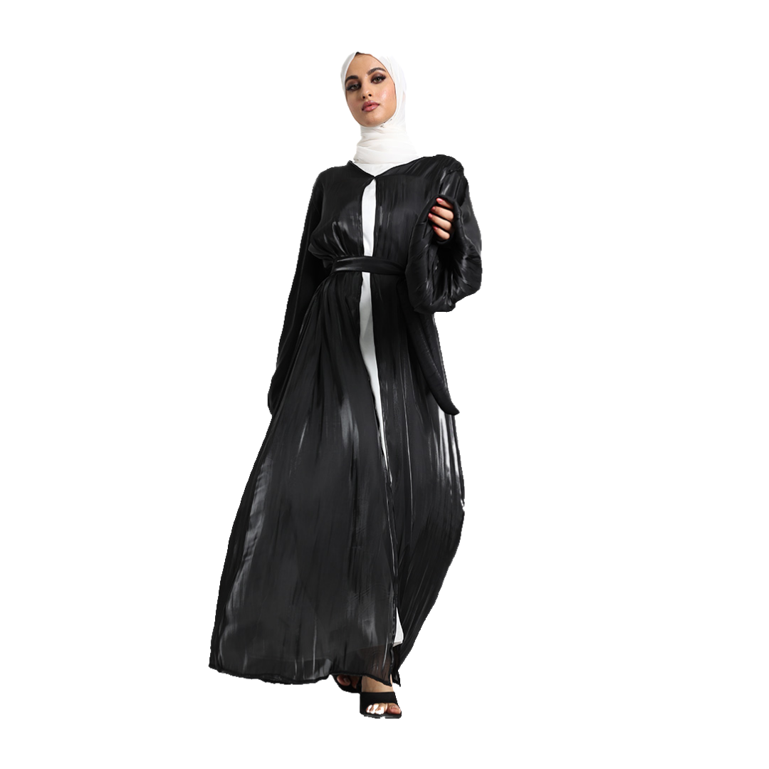 Organza Kimono Abaya (ZA235)