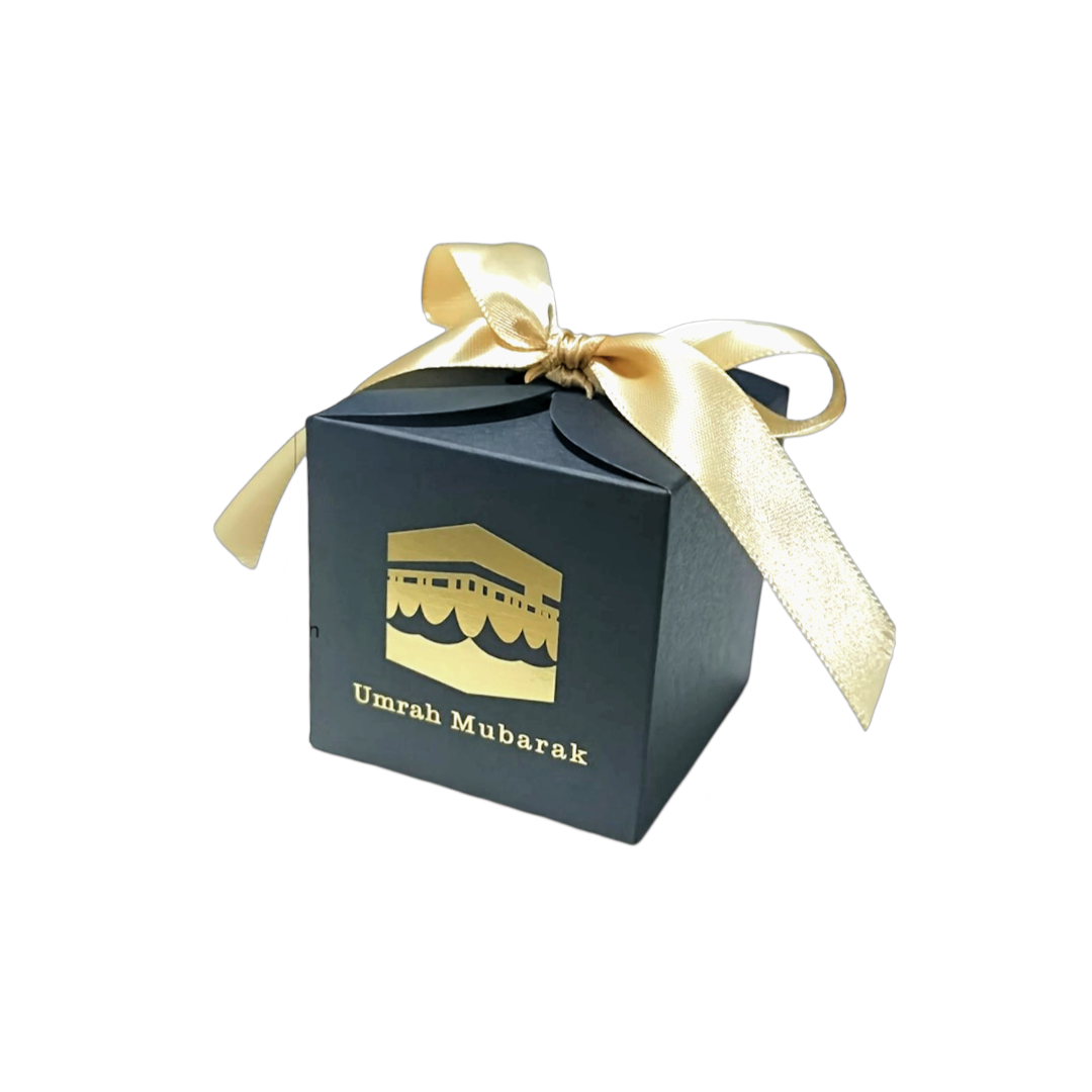 Umrah Mubarak Gift Boxes Cube