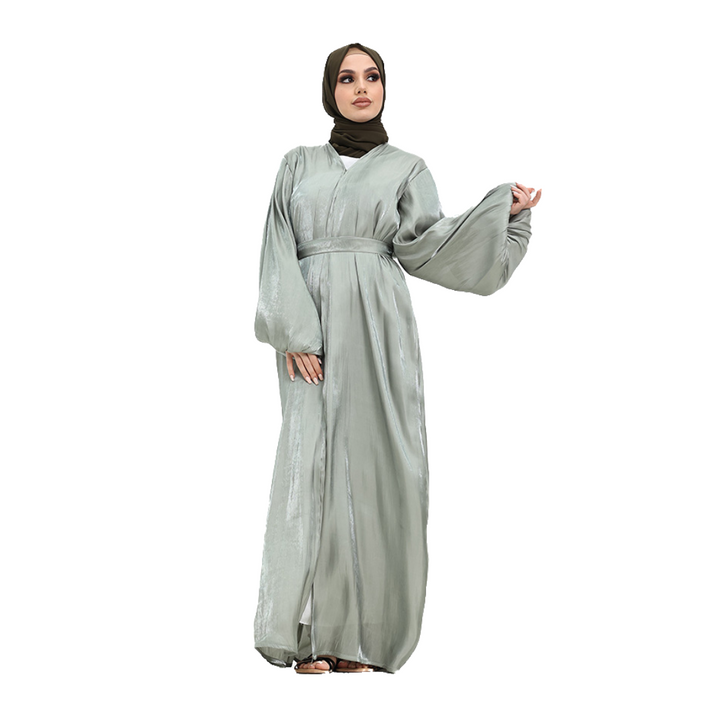 Organza Kimono Abaya (ZA235)
