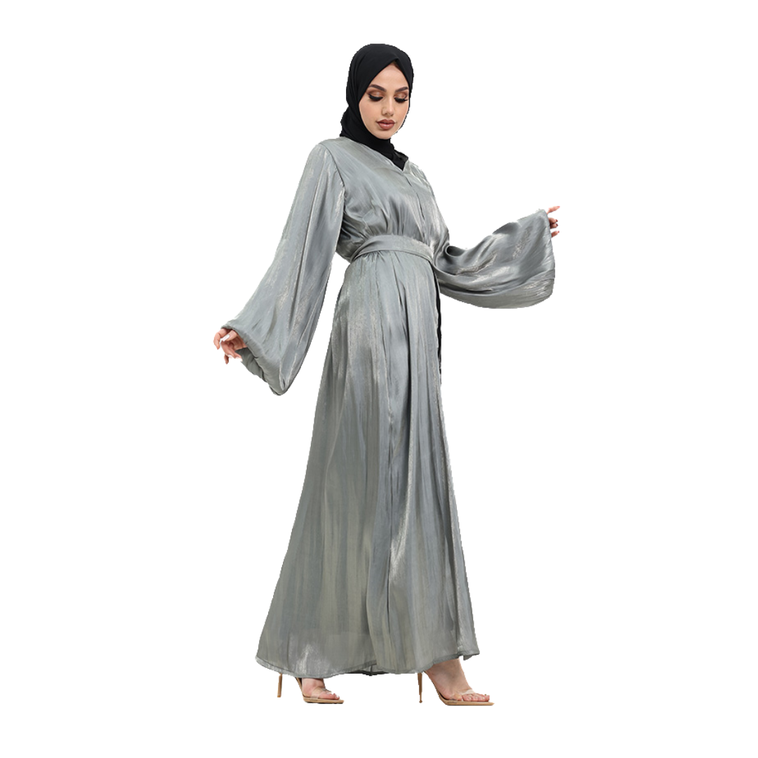 Organza Kimono Abaya (ZA235)