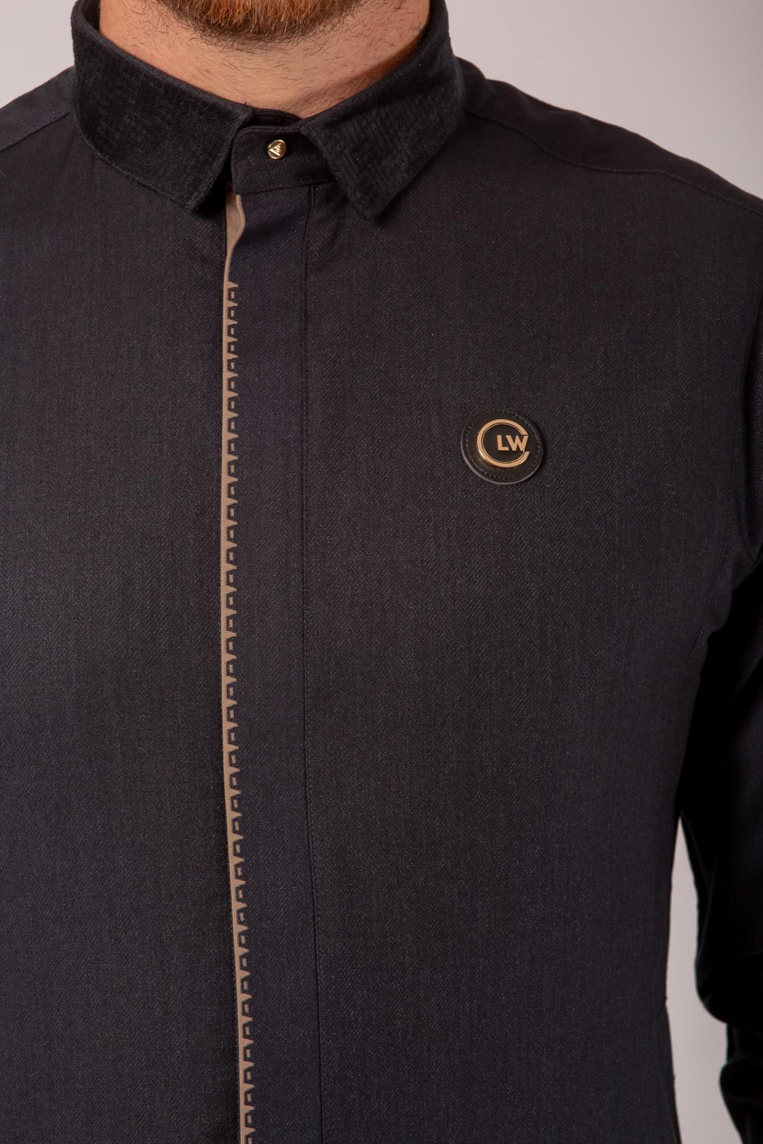 Luxury Black & Brown Thobe & Jubba – Al Ameer