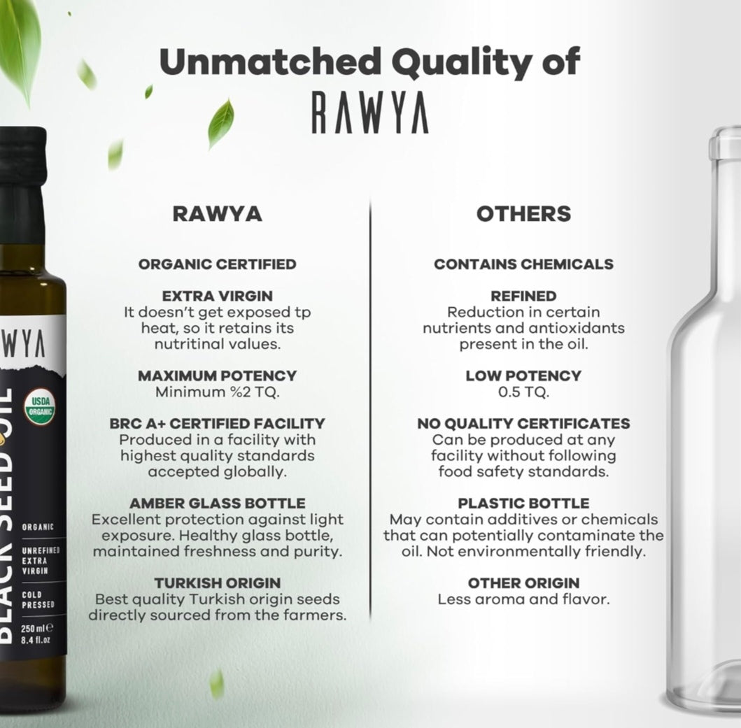 Organic Black Seed Oil 250ml