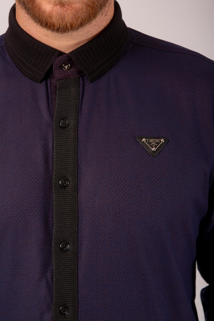 Luxury Dark Purple Velvet Thobe & Jubba – Lawung