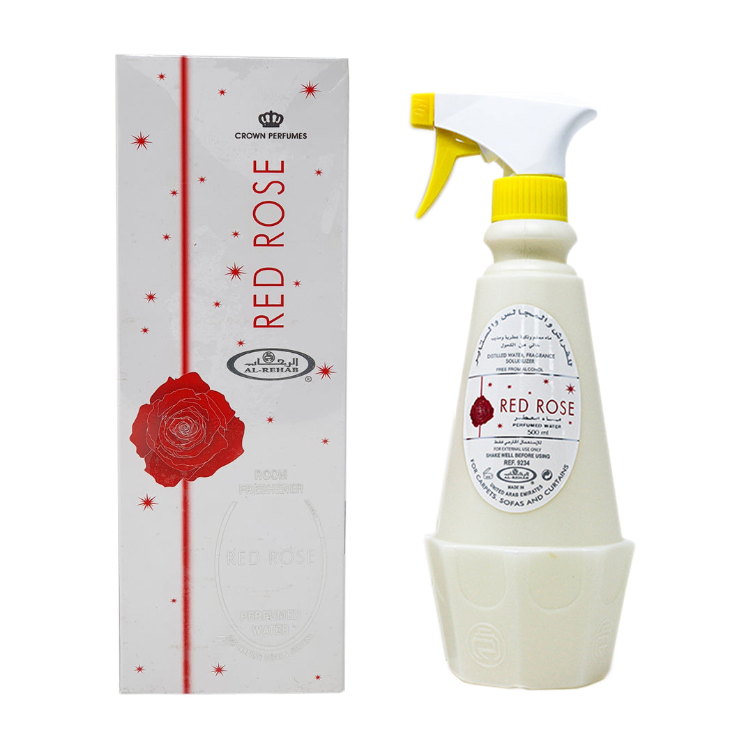 red rose fabric freshener