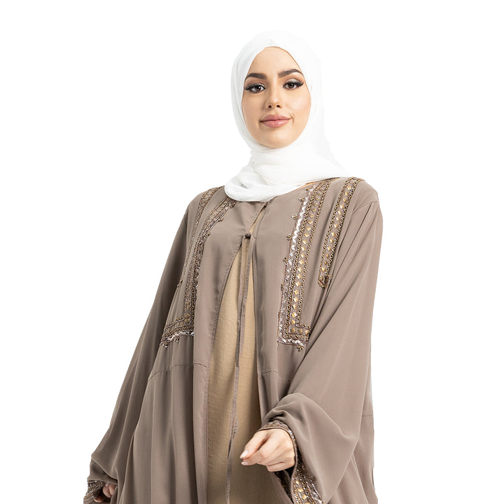 Ezma Kimono Abaya Dress (ZA4033)