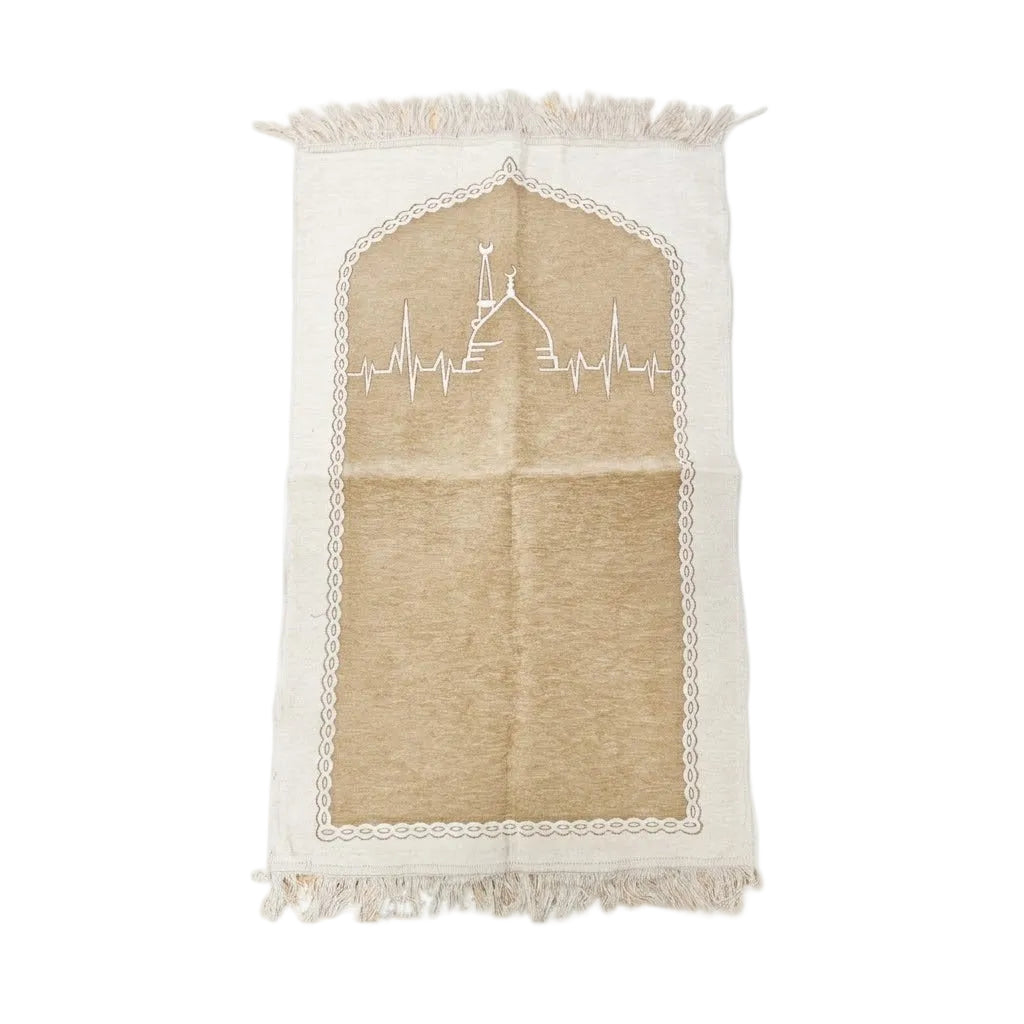 Premium Soft Prayer Mat - Beige