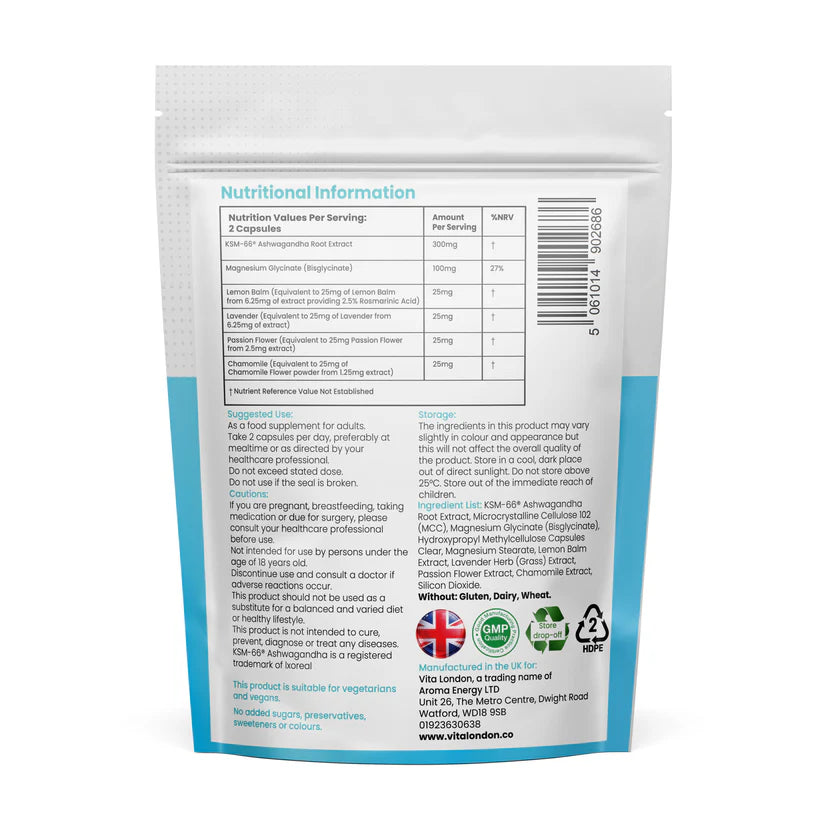 Bedtime Complex I Magnesium Glycinate & Ashwagandh