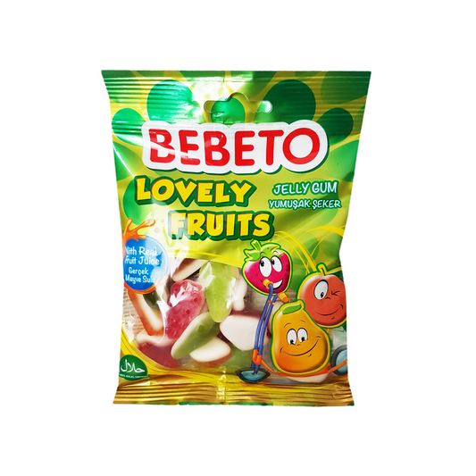 Bebeto Lovely Fruits 80g