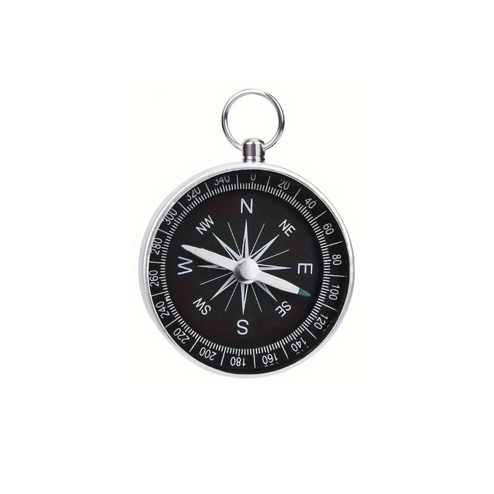 Aluminum Alloy Compass Keyring