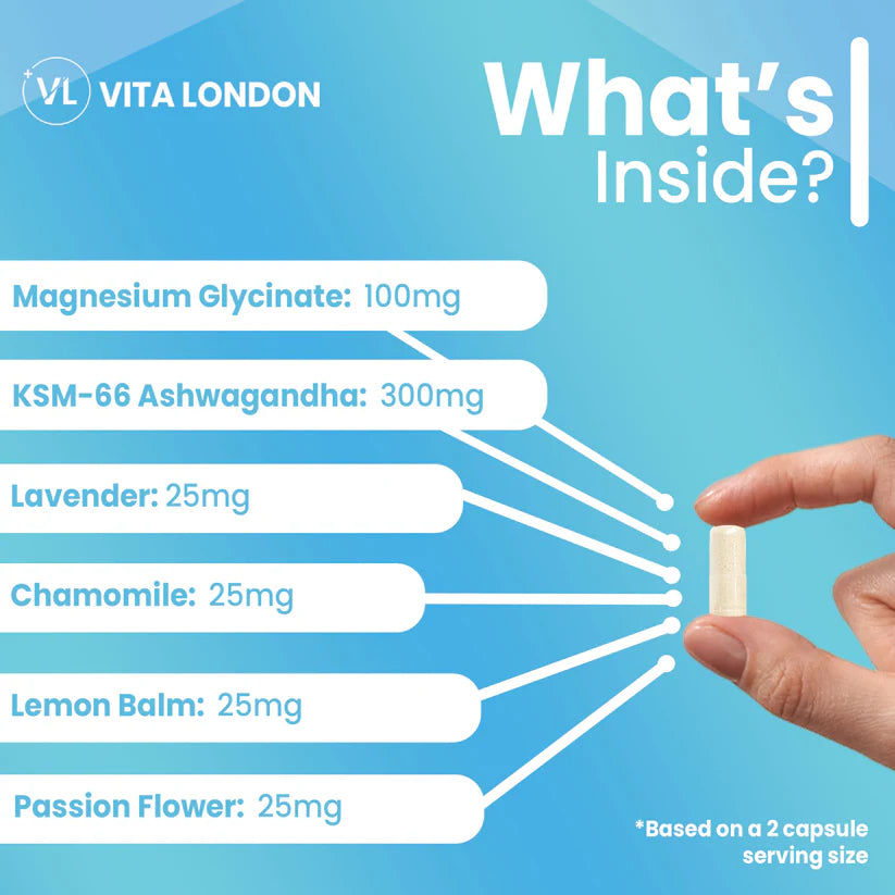 Bedtime Complex I Magnesium Glycinate & Ashwagandh