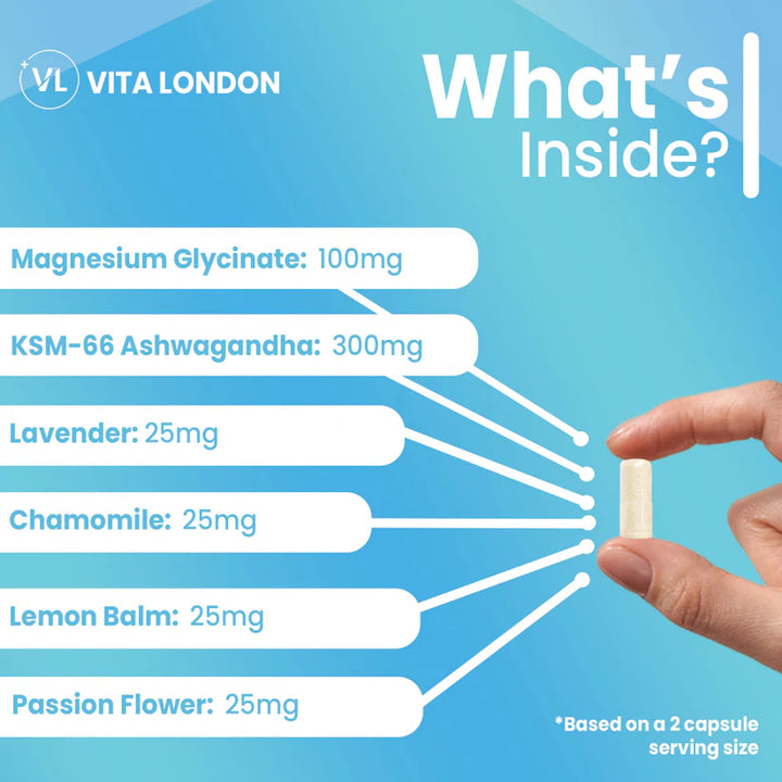 Bedtime Complex I Magnesium Glycinate & Ashwagandh