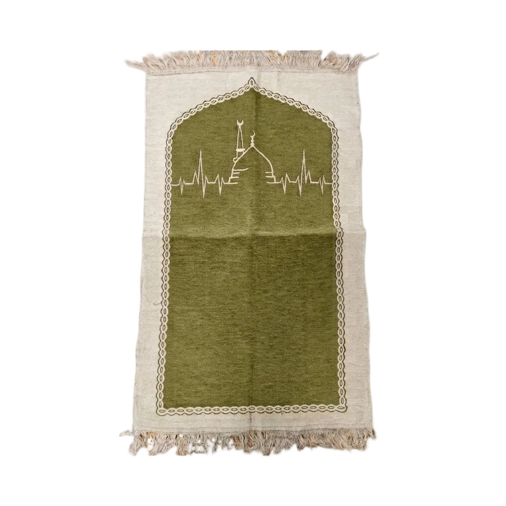Premium Soft Prayer Mat - Olive