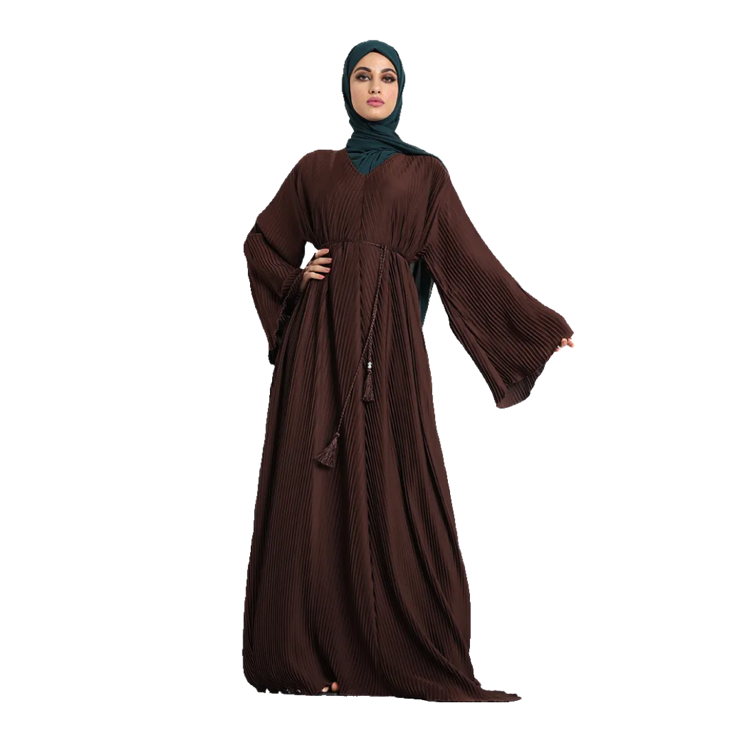 Pleated Abaya (ZA192)