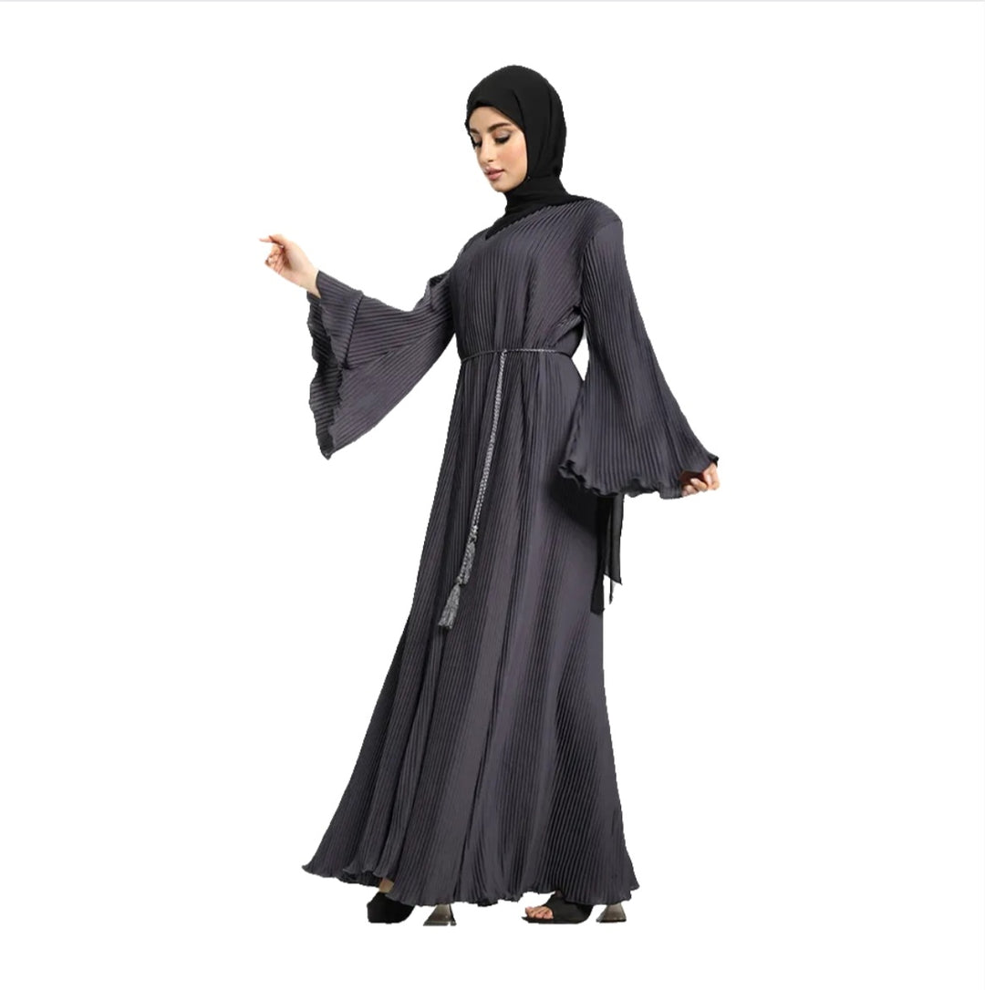 Pleated Abaya (ZA192)