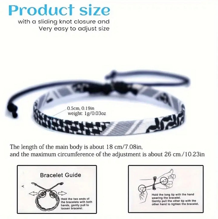 Palestine Kefiyyeh Bracelet