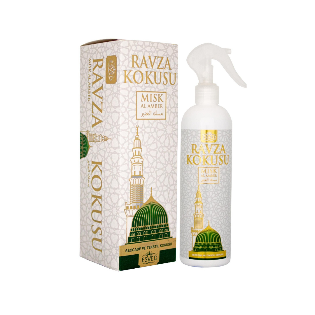 Rawdah Musk Amber Textile Freshener 400ml