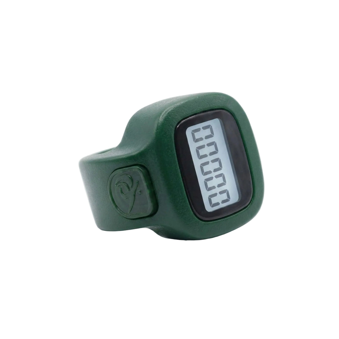 Modern Finger Tasbih Dark Green