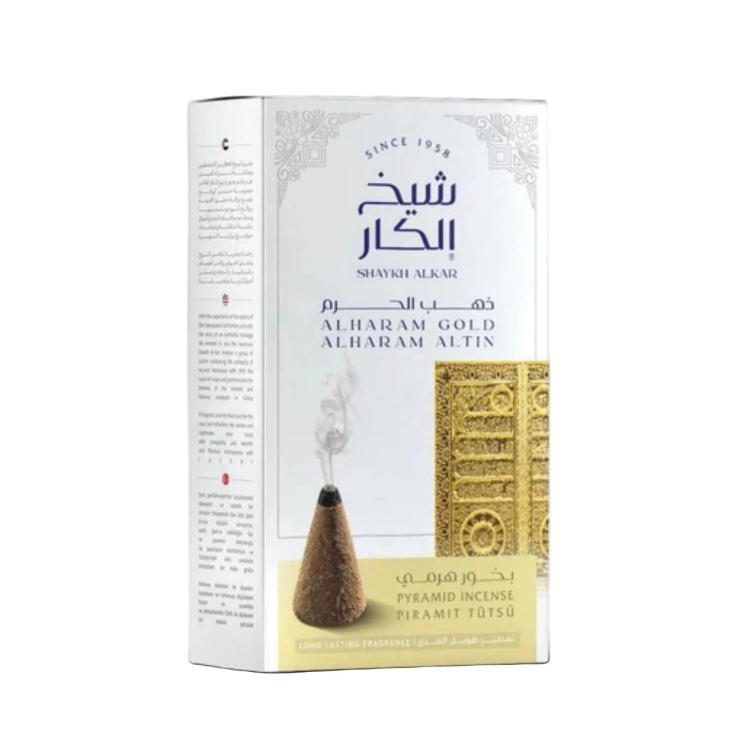 Premium Oud Cones with Holder - Al Haram Gold