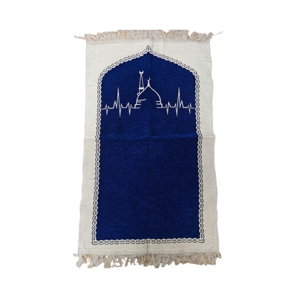 Premium Soft Prayer Mat - Royal Blue