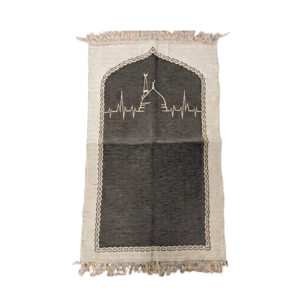 Premium Soft Prayer Mat - Dark grey