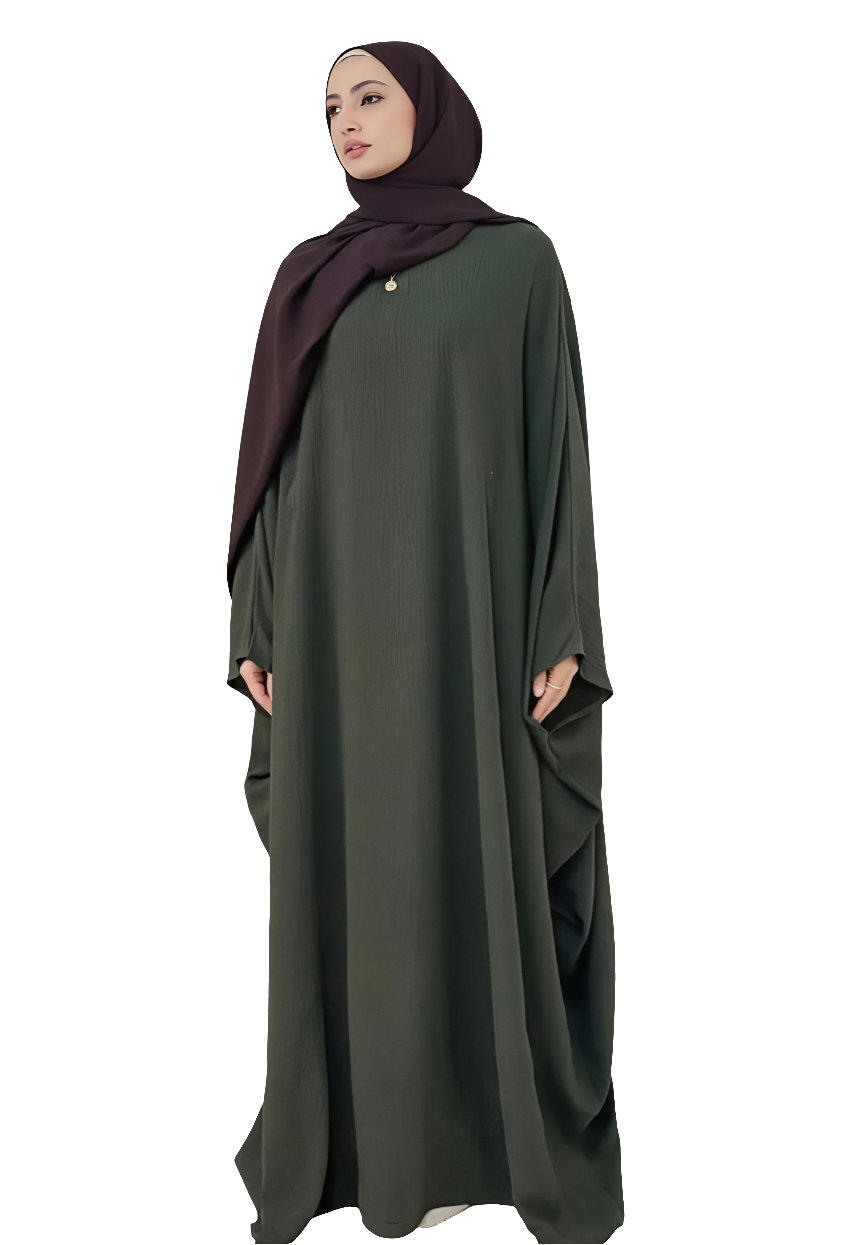Batwing Long Abaya One Size