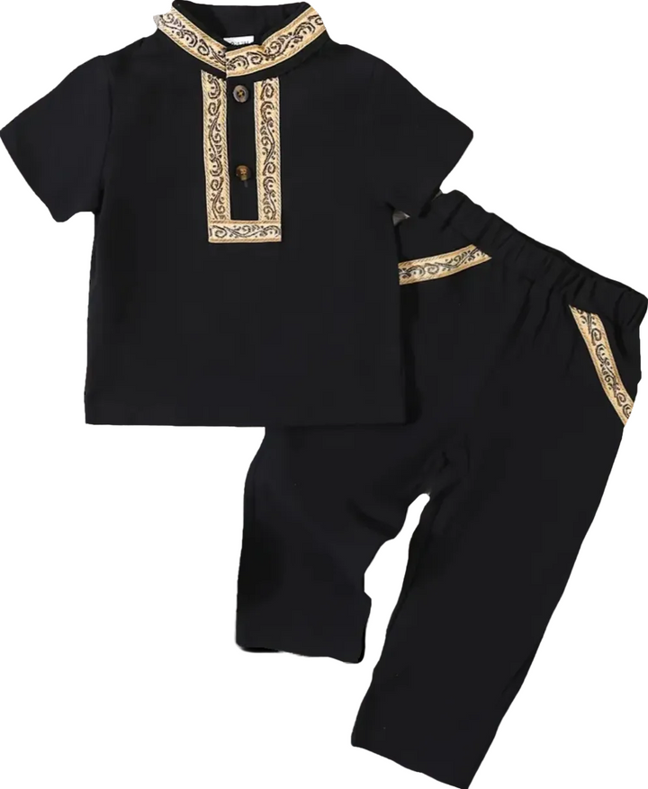 Little Midnight Prince Baby Outfit