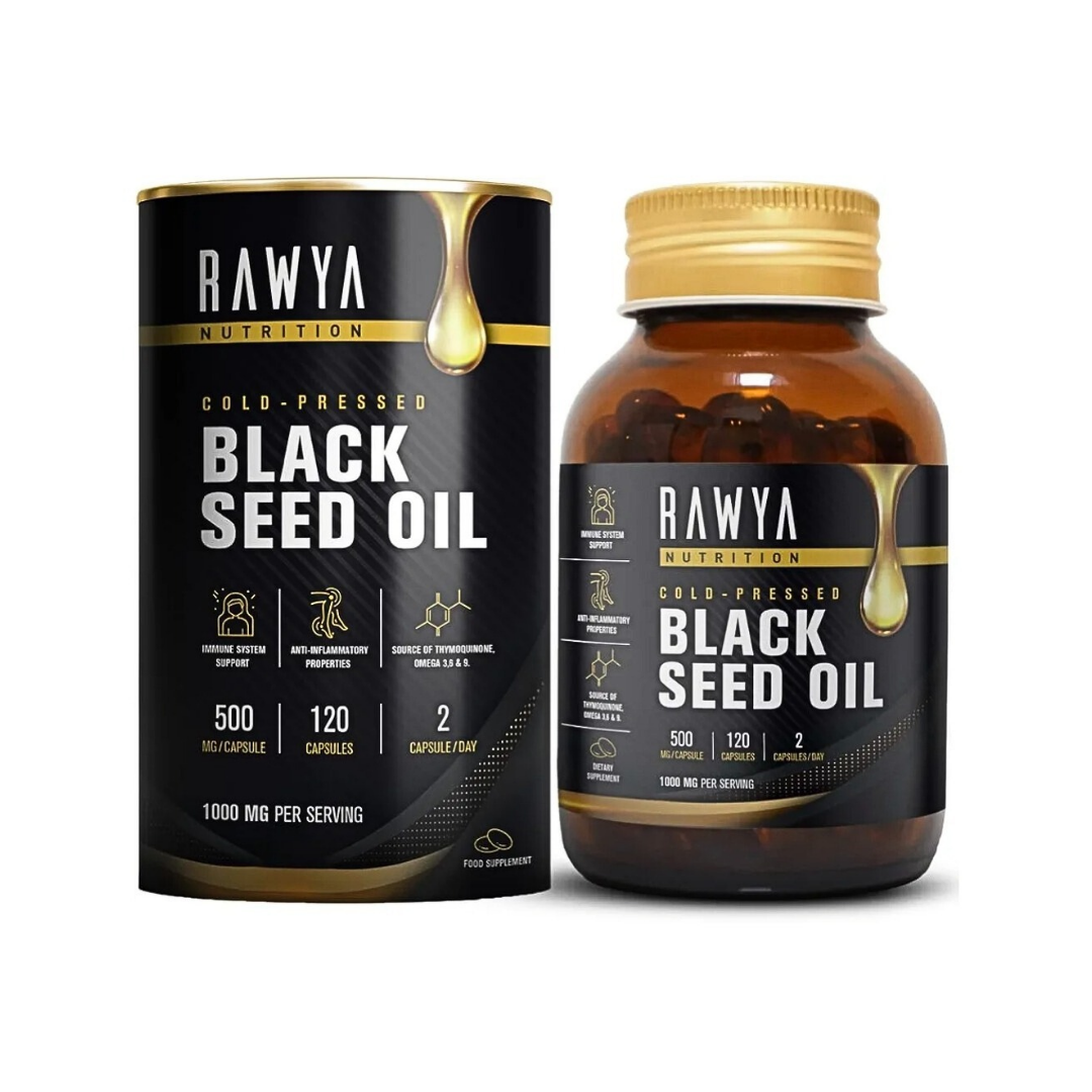 4x Black Seed Oil Capsules 500mg Bundle