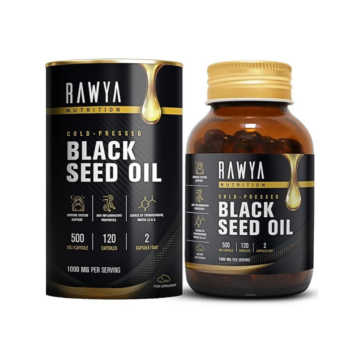 4x Black Seed Oil Capsules 500mg Bundle