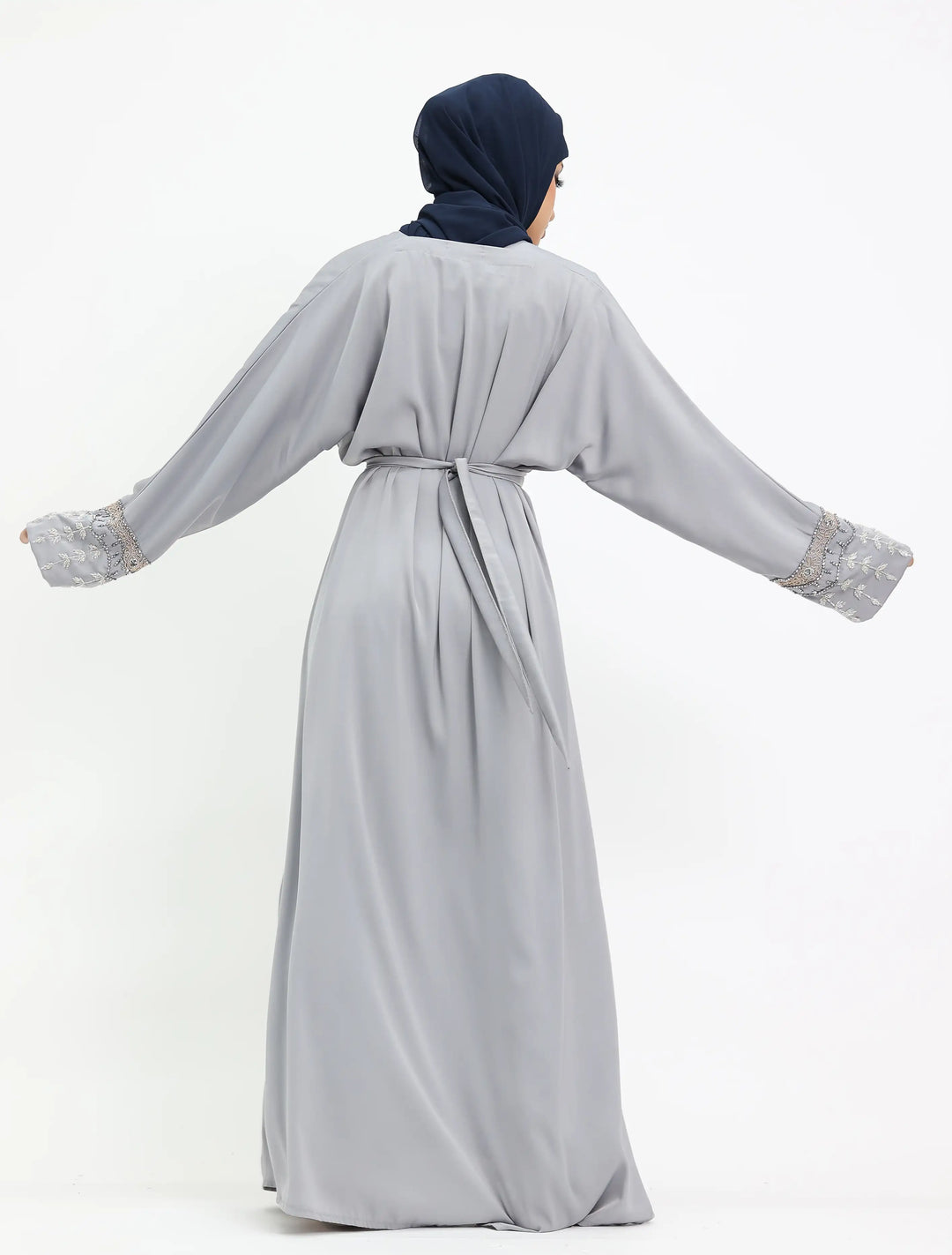 Blue 2 Piece Tuan Abaya