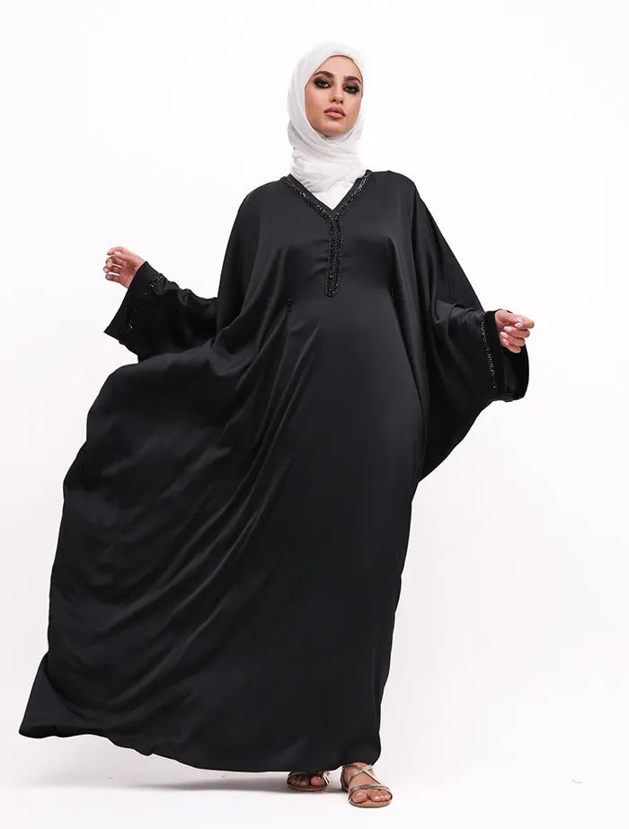 Black Aleeza Batwing