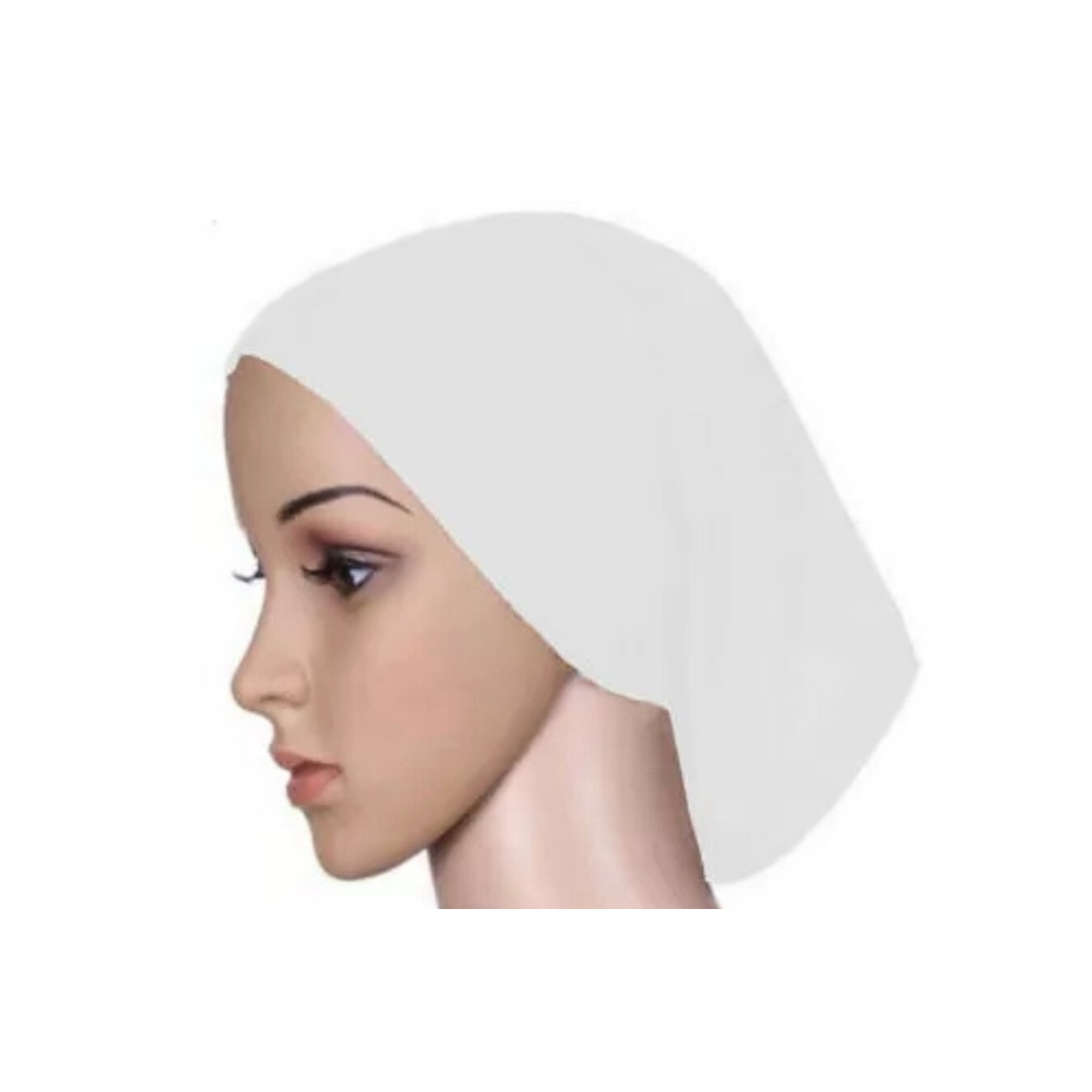 Tube Bonnet Turlu White