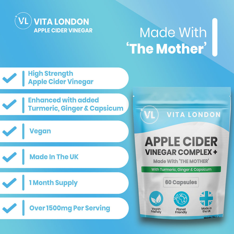 Apple Cider Vinegar Complex+ (60 Capsules)