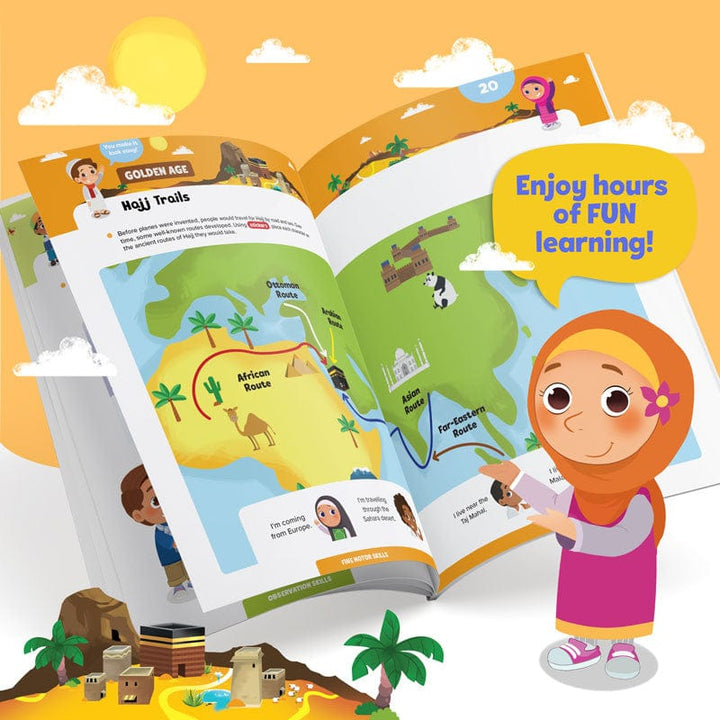 Hajj & Umrah Activity Book Age 8+