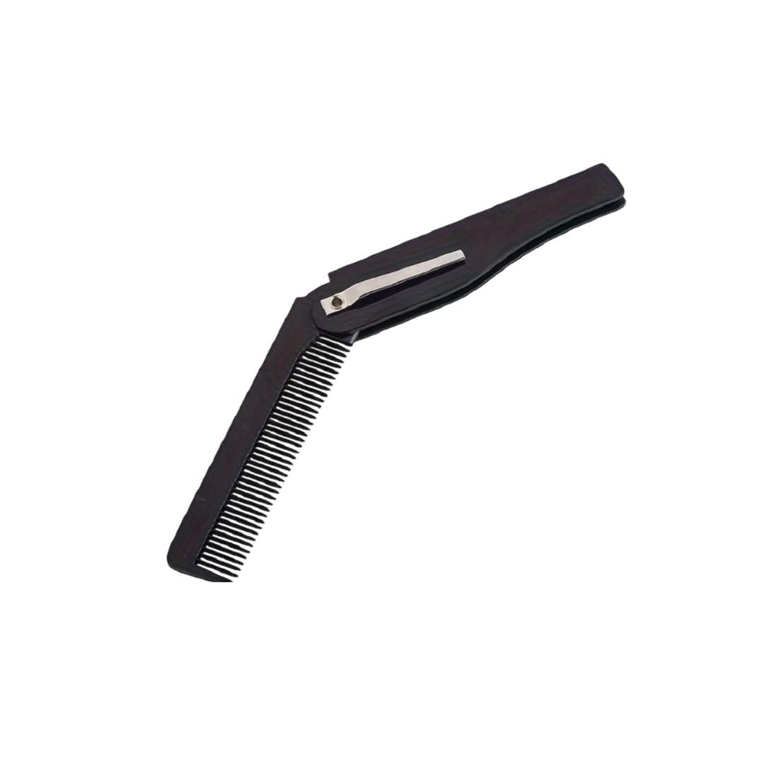 Compact Folding Beard Comb