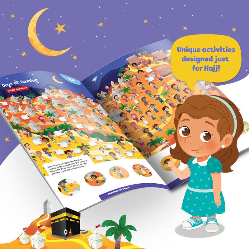 Hajj & Umrah Activity Book Age 8+