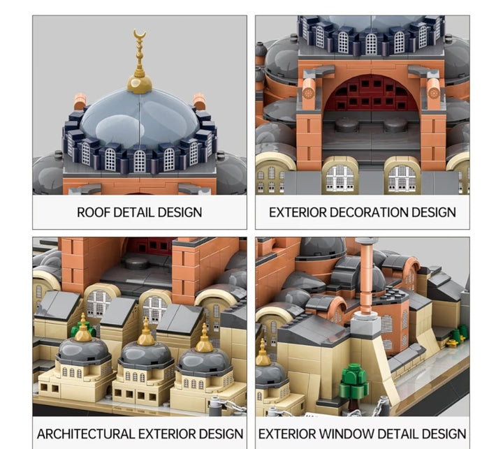Hagia Sophia Building Block Set - 1434 piece