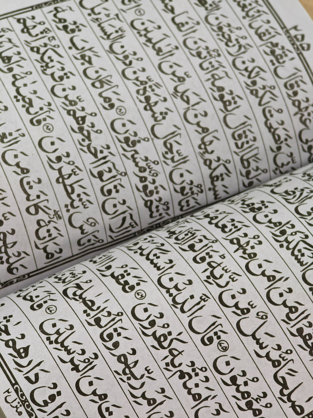 Holy Quran - South Asian script (376A/11L/18x25) Arabic only