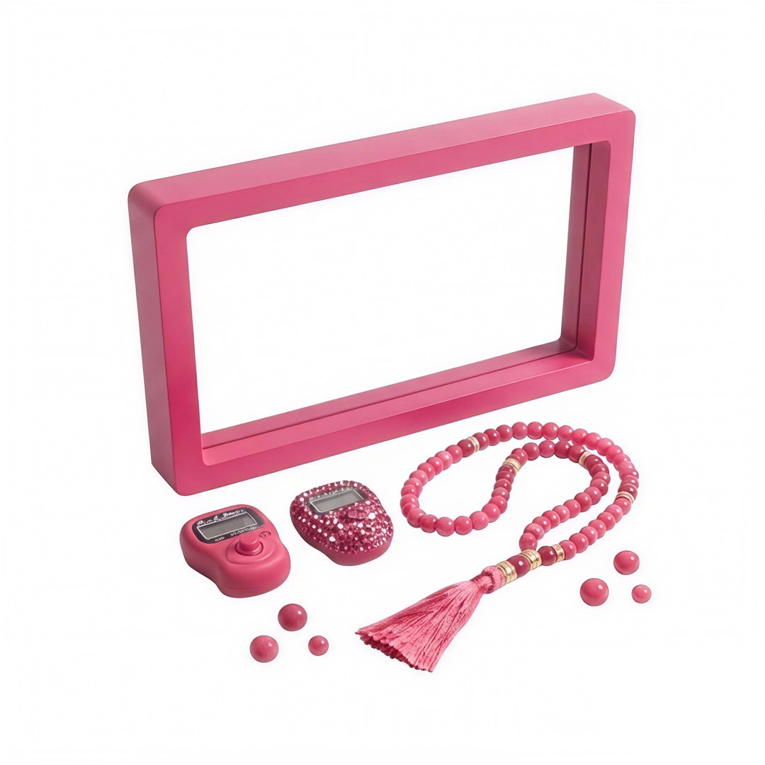 Tasbih Gift Set 3pcs - Pink