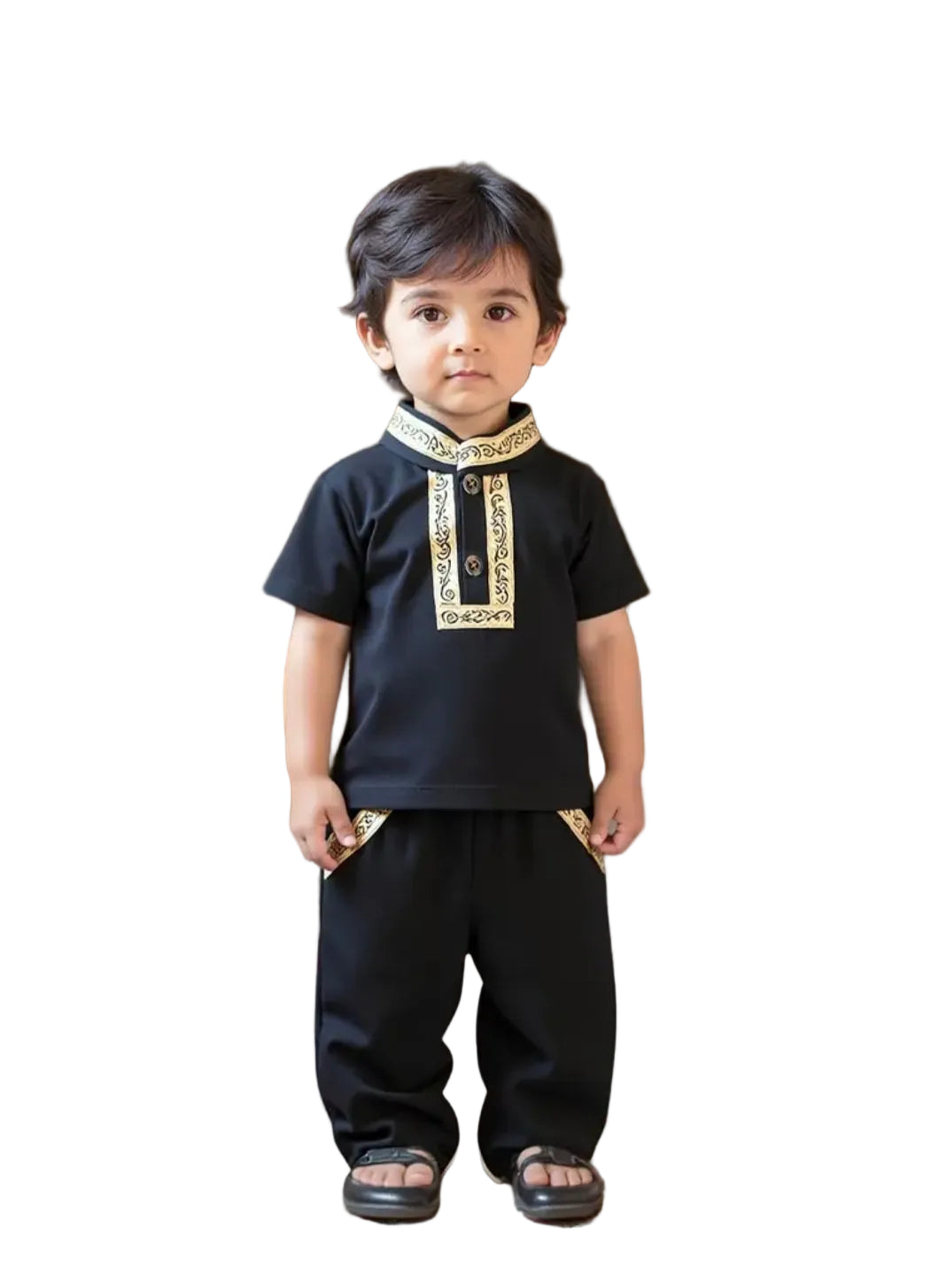 Little Midnight Prince Baby Outfit