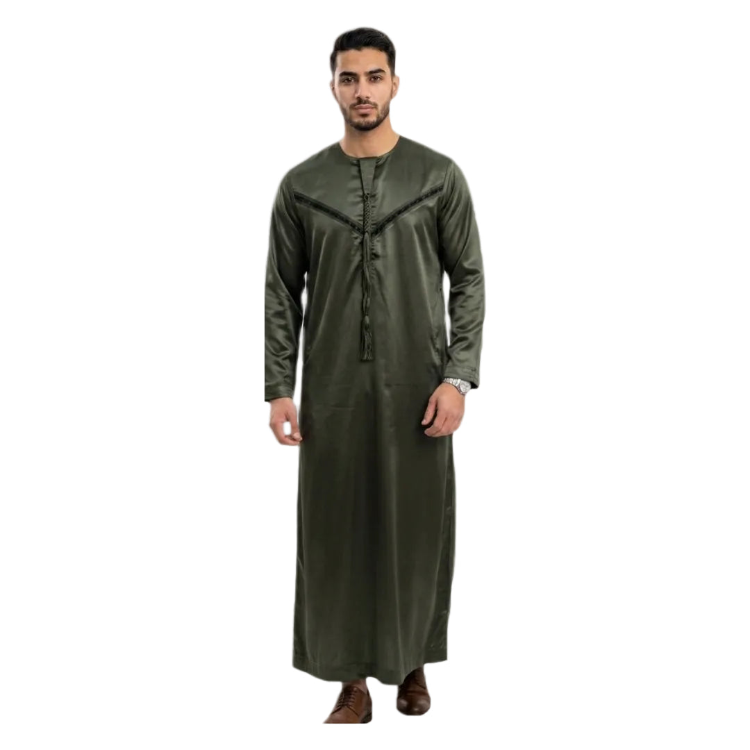 Jubba Tassel Forest Green