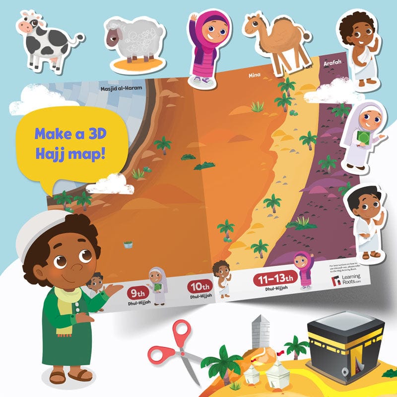 Hajj & Umrah Activity Book Age 8+