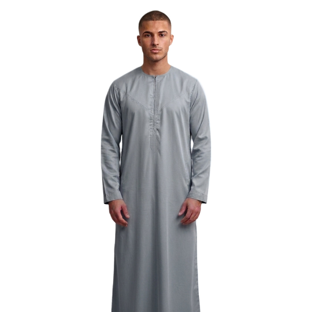 Jubba Shiny Dusky Blue