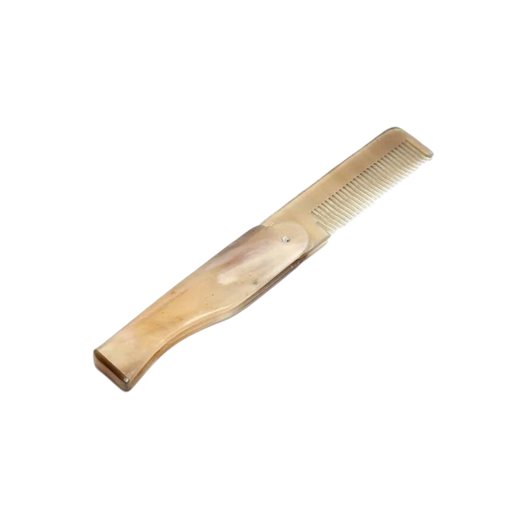 Ox Horn Folding Comb