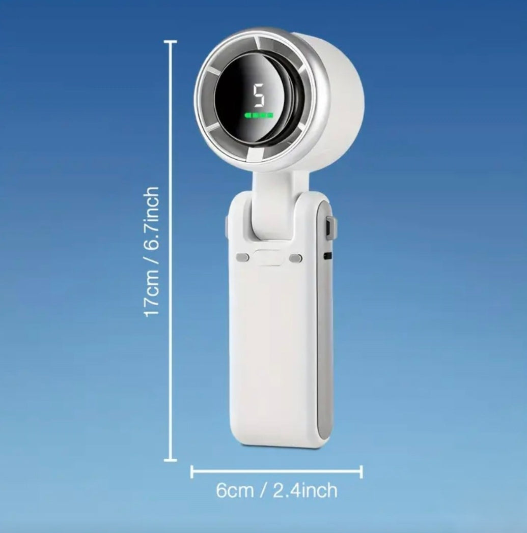 Rechargeable Handheld Turbo Fan