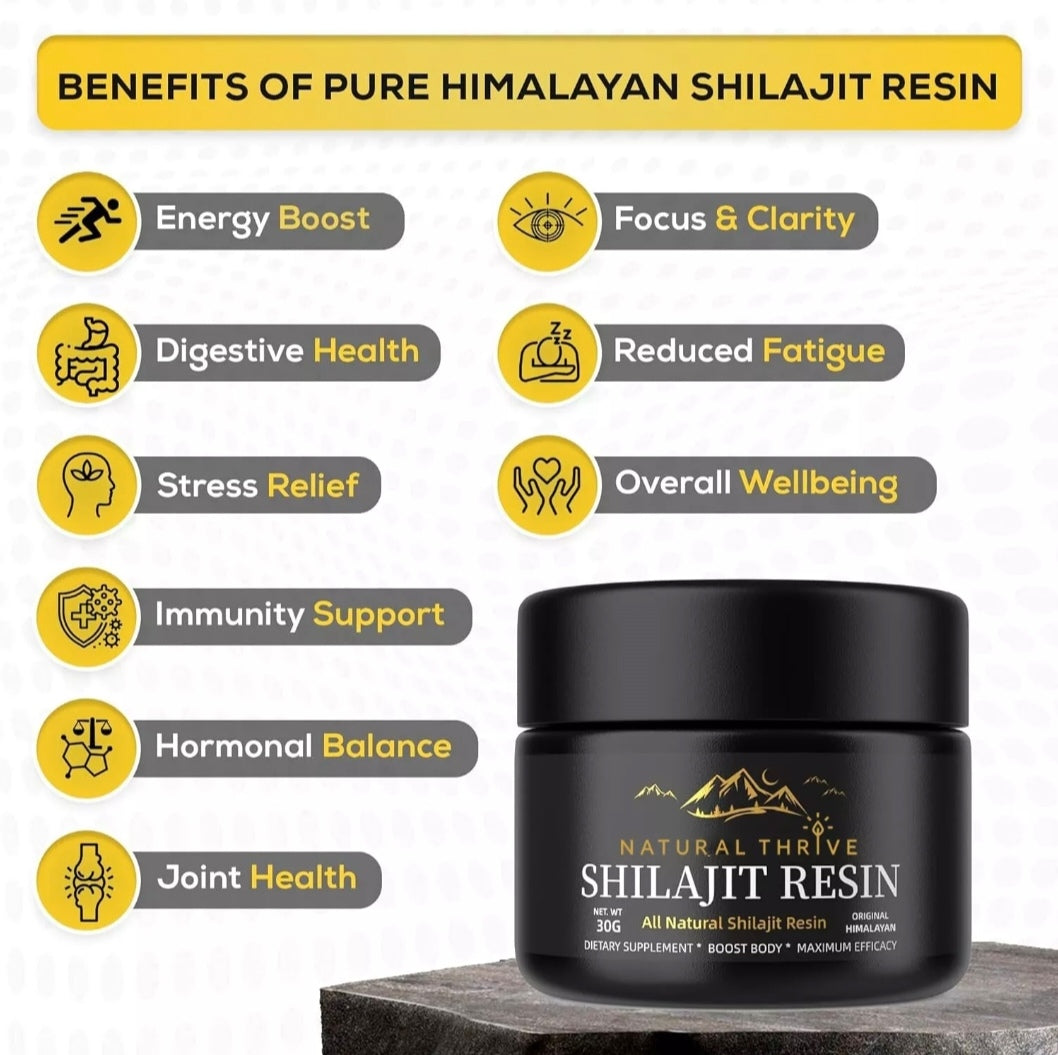 Himalayan Premium Shilajit Resin 30g