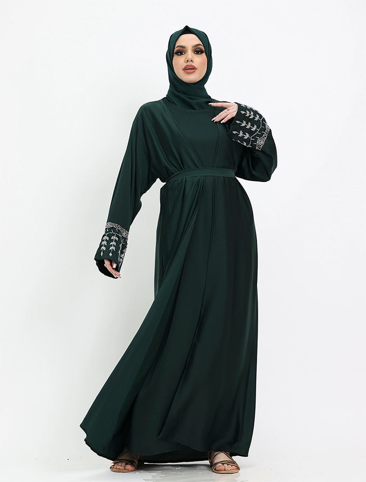 Green 2 Piece Tuan Abaya