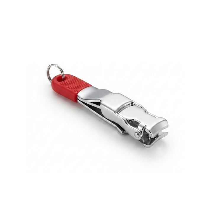 Portable Folding Nail Clipper with Keychain