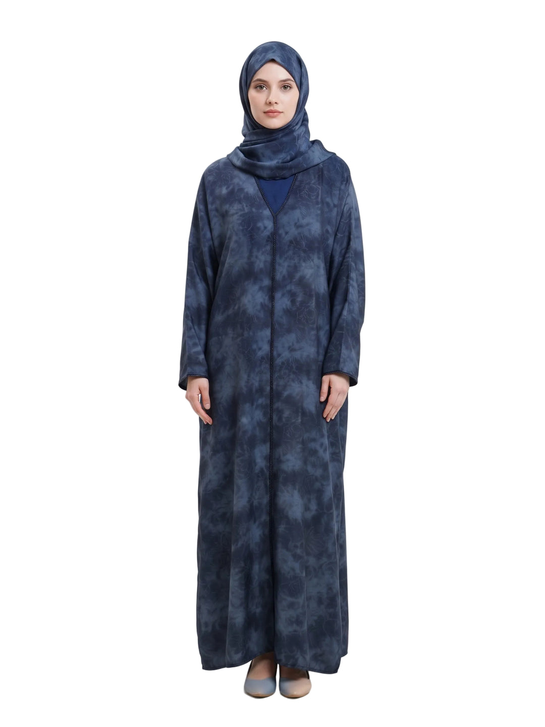 Azure Tide Abaya