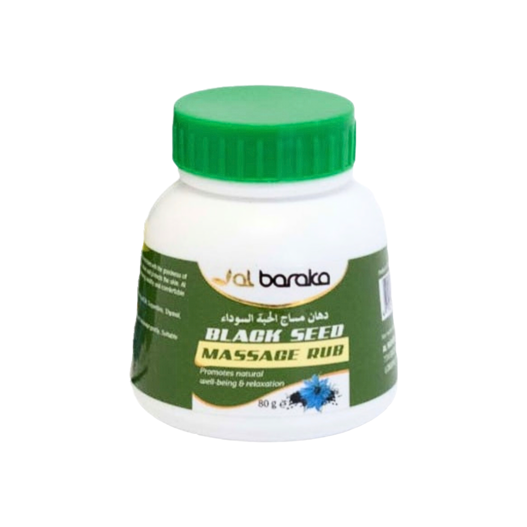 Black Seed Massage Rub 80g by Al Baraka 